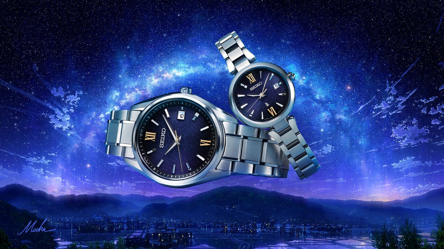 ペアウオッチ>七夕の夜空に着想を得たペアウオッチを限定発売 ペアウオッチ>七夕の夜空に着想を得たペアウオッチを限定発売