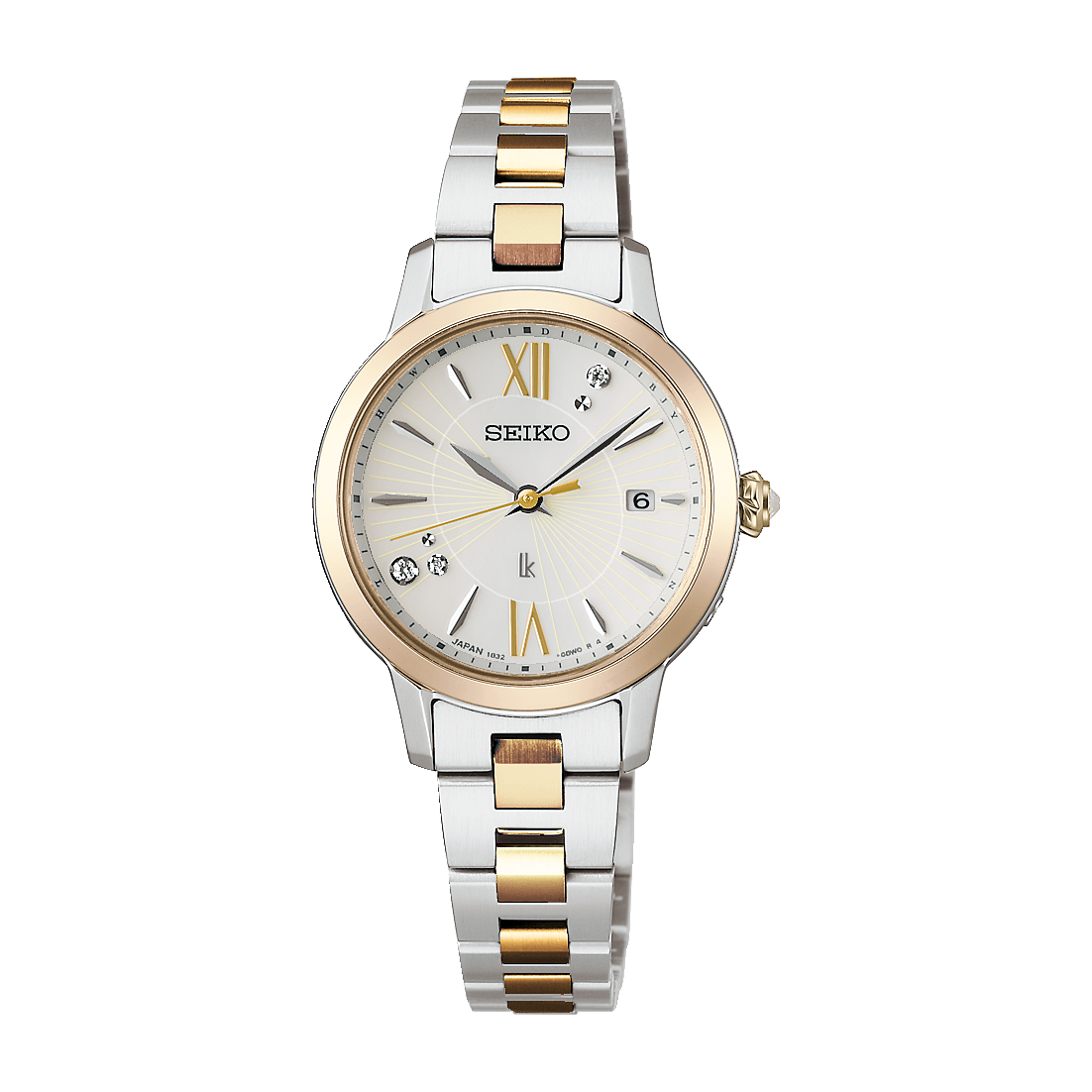 SEIKOルキア電波ソーラー腕時計 シルバー セイコー ルキア SEIKO LUKIA 電波 ソーラー 腕時計 レディース Grow