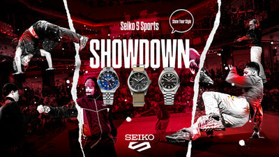 【会員購入特典】＜セイコー 5スポーツ＞ブレイキンイベント "Seiko 5 Sports Showdown"にて世界的ブレイクダンサー「AYUMI」のスペシャルサイン会「参加権」プレゼント！