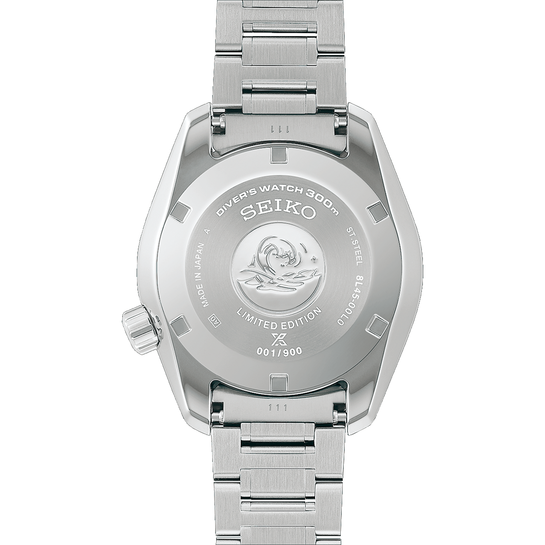 Seiko HBF003 engraved limited-edition caseback