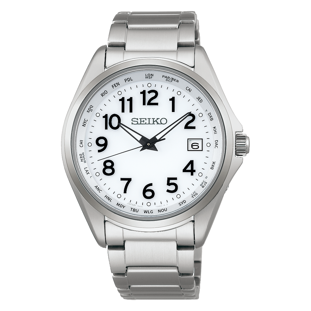 極美品 SEIKO セイコー ルキア ホワイト ブルー シルバー 極美品 SEIKO セイコー ルキア ホワイト ブルー シルバー