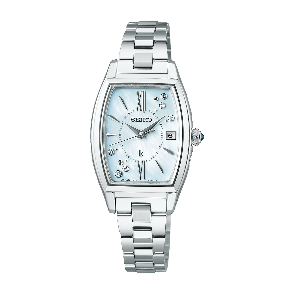 ☆電波ソーラー☆004 セイコー ルキア 1Pダイヤ シェル文字盤 ☆電波ソーラー☆004 セイコー ルキア 1Pダイヤ シェル文字盤